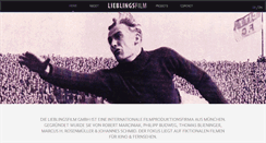 Desktop Screenshot of lieblingsfilm.biz