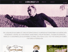 Tablet Screenshot of lieblingsfilm.biz